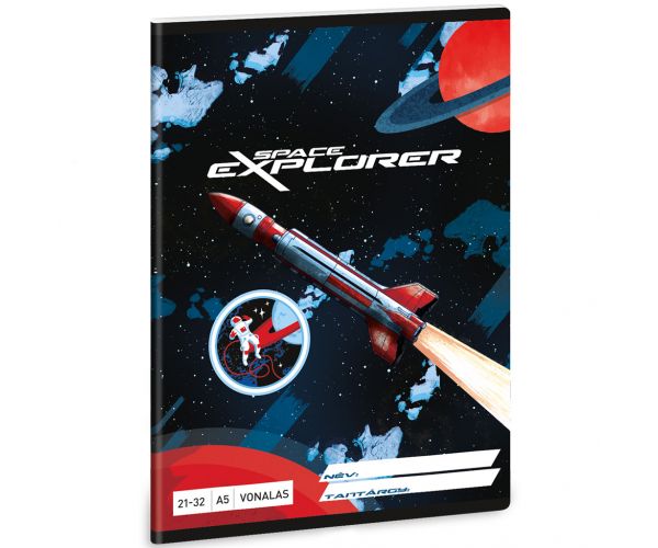 Ars Una: Space Explorer caiet liniat A5 21-32