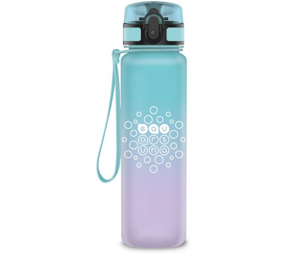 Ars Una: Sticlă de apă fără BPA cu gradient de culoare Orchidea 600 ml