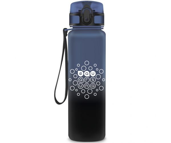 Ars Una: Stormy Night — bidon mat în degrade albastru-negru, fără BPA, 600 ml