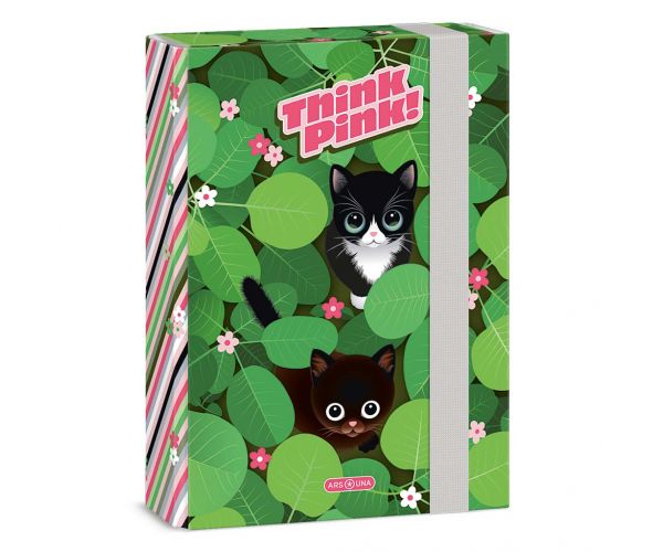Ars Una: Think Pink cutie pentru caiete format A/5