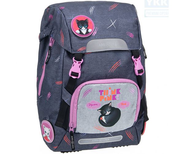 Ars Una: Think Pink easy-pack geantă școlară, rucsac 27x38x18 cm