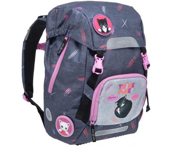 Ars Una: Think Pink easy-pack geantă școlară, rucsac 27x38x18 cm