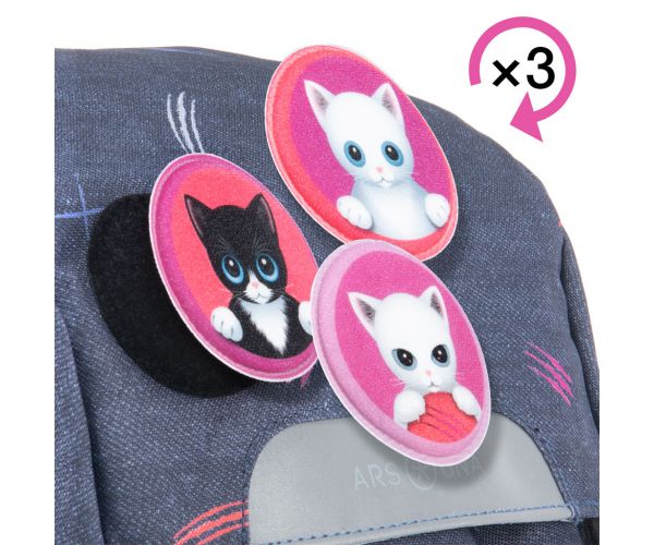 Ars Una: Think Pink easy-pack geantă școlară, rucsac 27x38x18 cm