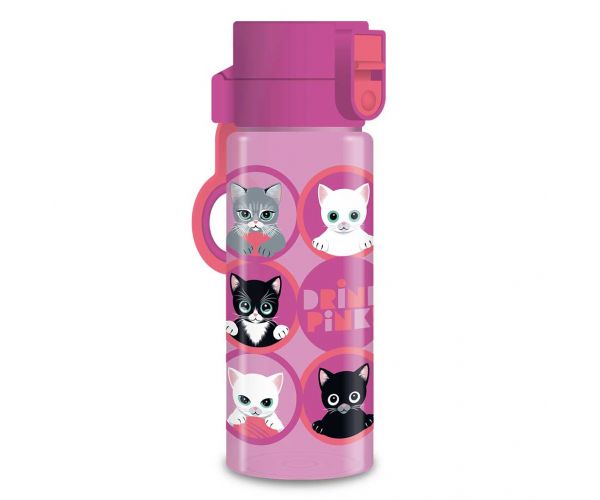 Ars Una: Think Pink sticlă roz, fără BPA, 475 ml