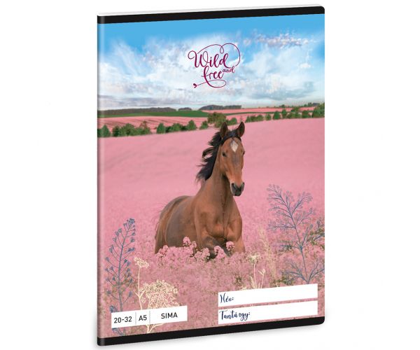 Ars Una: Wild and Free cai caiet cu foi simple A/5