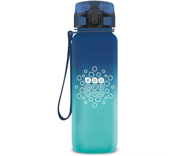 Ars Una: bidon fără BPA, cu gradient de culoare, mat - 800 ml - Dark Sea