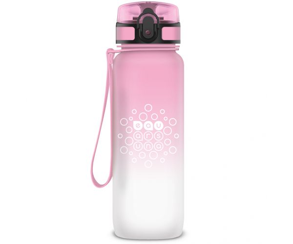 Ars Una: bidon mat, fără BPA, cu gradient de culoare - 800 ml - vată de zahăr