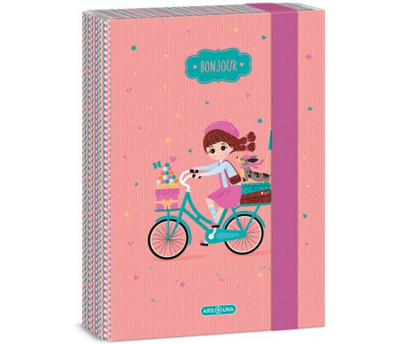 Ars Una: cutie pentru caiete Bonjour A/5
