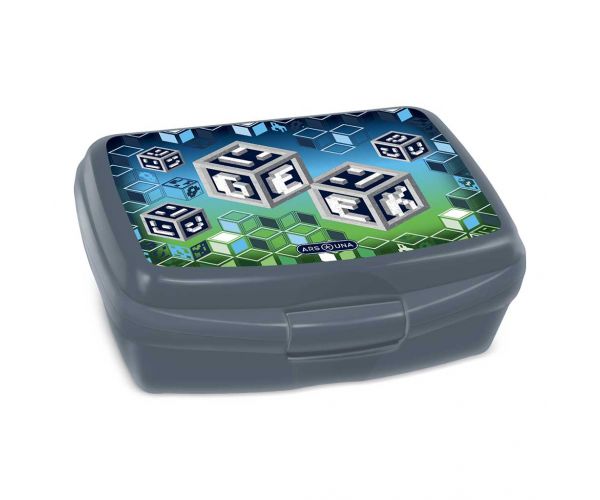 Ars Una: cutie pentru gustări Geek 16,5x6x13,5 cm