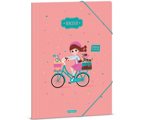 Ars Una: dosar Bonjour cu elastic, format A4