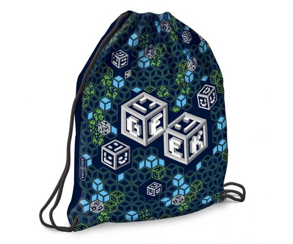 Ars Una: geantă pentru sport Geek, sac sport 32x42 cm