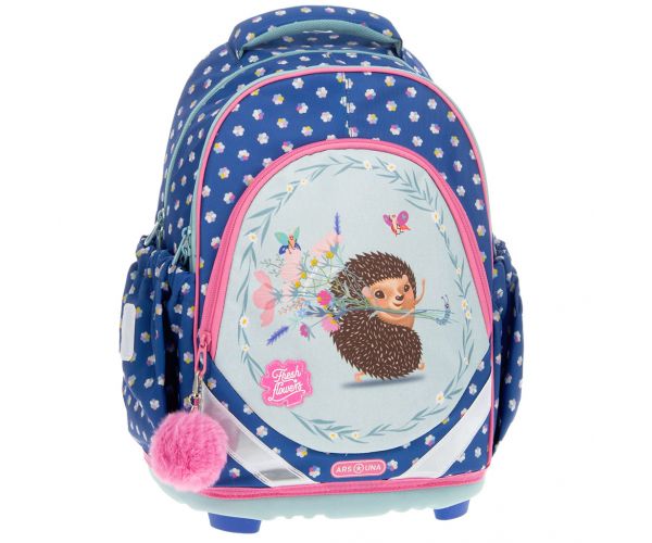 Ars Una: rucsac școlar anatomic Fresh Flowers 33x42x21 cm