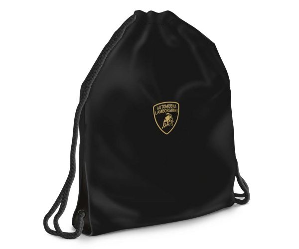 Ars Una: sac sport pentru adolescenți cu logo Lamborghini, 37,5x46 cm