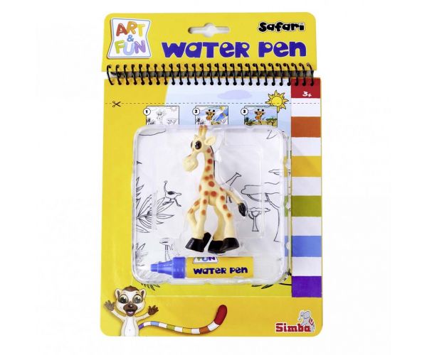 Art&Fun: Safari rajzolás vízzel kreatív játék - Simba Toys