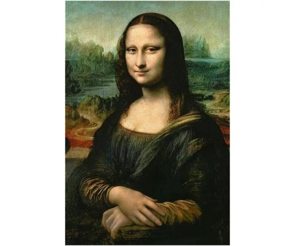 ArtFrame: Leonardo Da Vinci - Mona Lisa puzzle de 500 piese cu ramă - Trefl