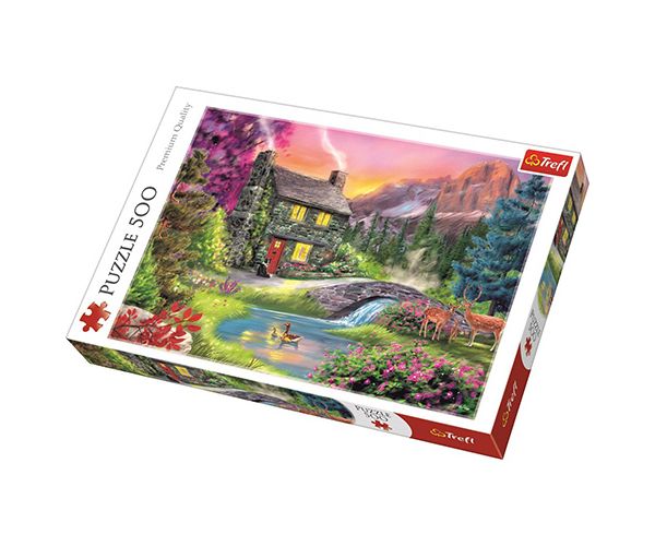 Harmónia a hegyekben 500 db-os puzzle - Trefl