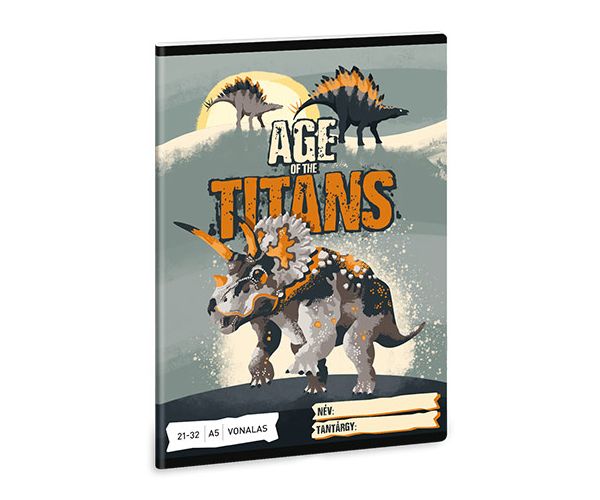 Ars Una: Age of the Titans caiet cu linii A5 21-32