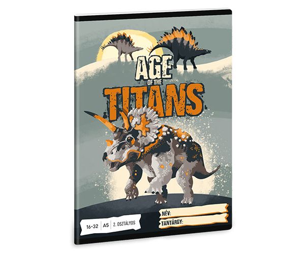 Ars Una: Age of the Titans caiet cu linii pentru clasa 2-a A5 16-32