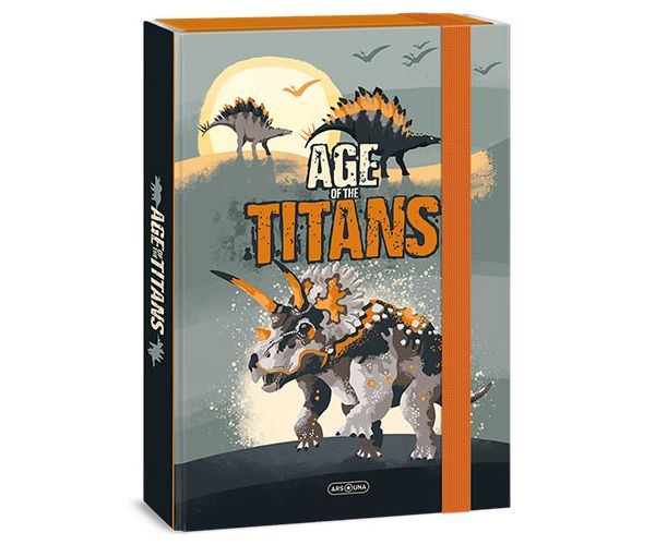 Ars Una: Age of Titans dinozauri mapă pentru caiete A4