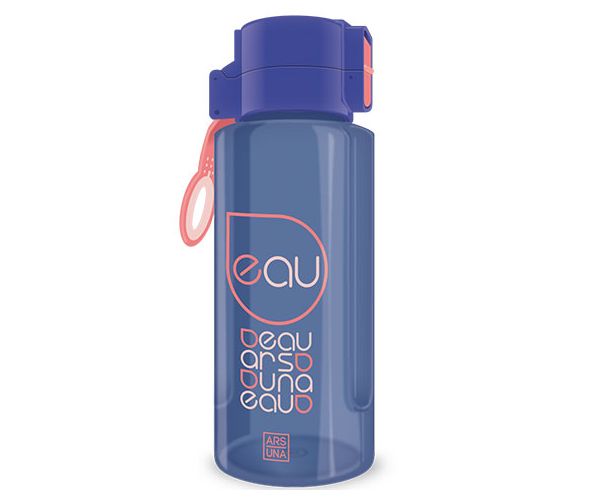 Ars Una: Albastru deschis fără BPA sticlă pentru apă 650ml
