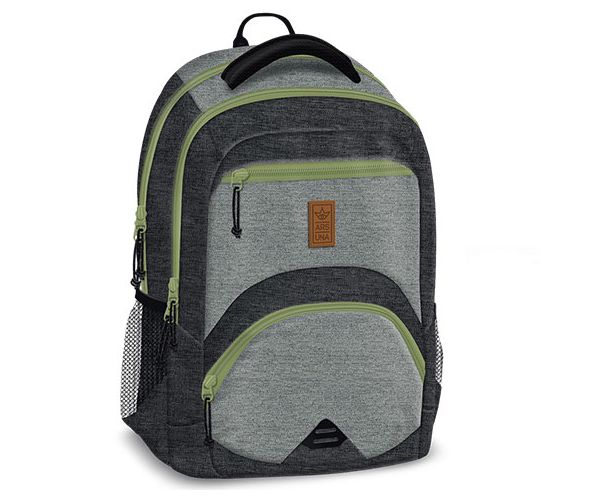 Ars Una: gri deschis și închis ergonomic 27 de litri rucsac, ghiozdan