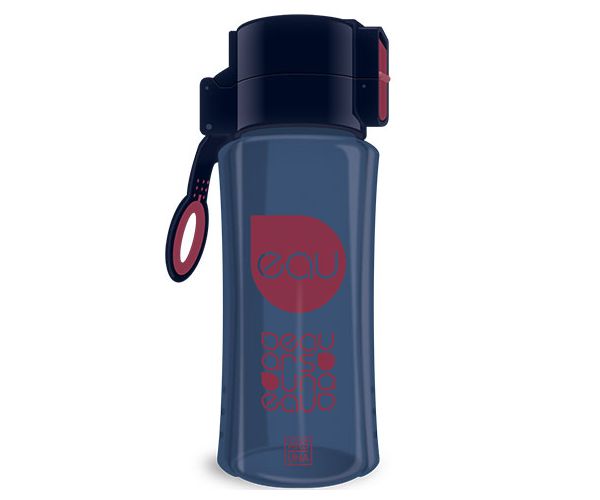 Ars Una: gri închis fără BPA sticlă pentru apă 450ml
