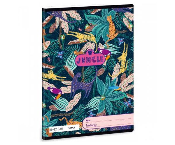 Ars Una: Jungle caiet simplu A5 20-32