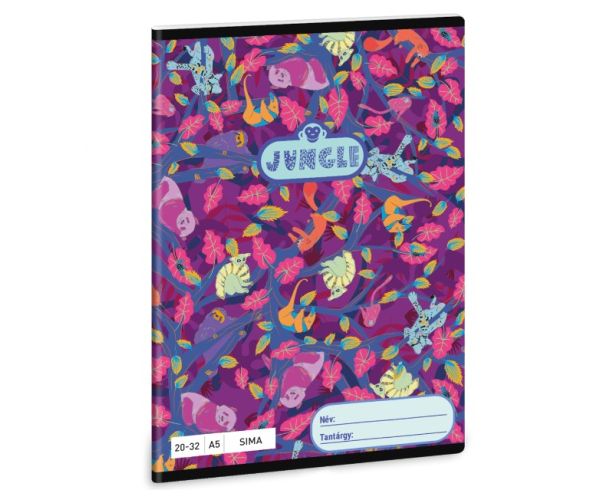 Ars Una: Jungle model caiet simplu A5 20-32