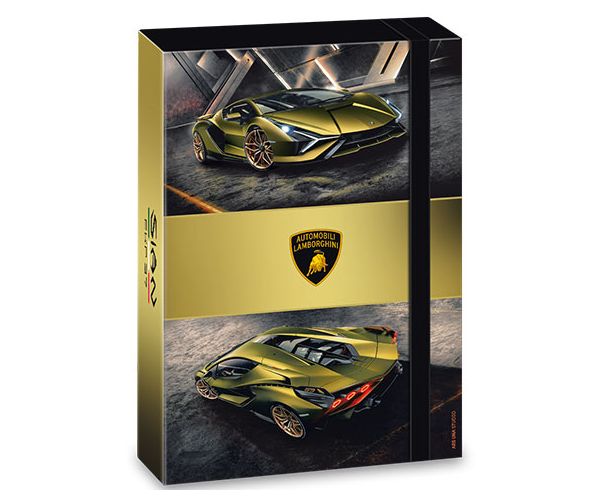 Ars Una: Lamborghini Sian mapă pentru caiete cu elastic A4