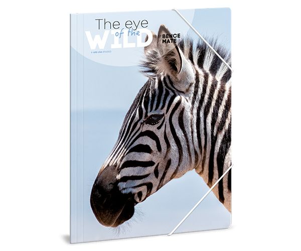 Ars Una: Máté Bence The Eyes of the Wild - Zebra A4 dosar cu elastic