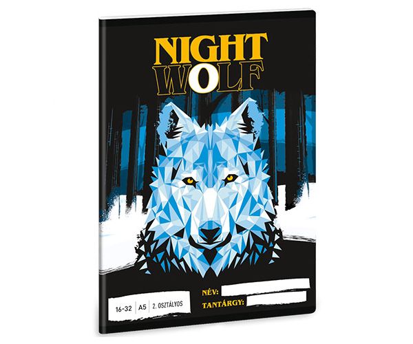 Ars Una: Nightwolf caiet cu linii pentru clasa 2-a A5 16-32
