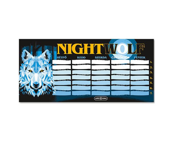 Ars Una: Nightwolf o singură foaie, două fețe orar (lb. maghiară)