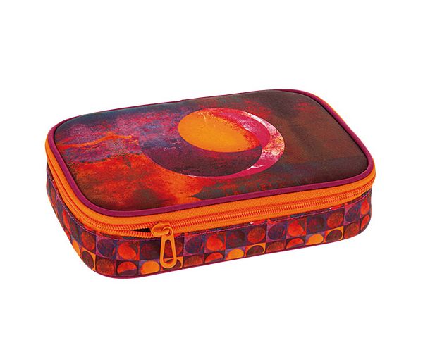 Ars Una: Orange Moon mai multe nivele penar pliabil 22,5x15,5x4,5cm