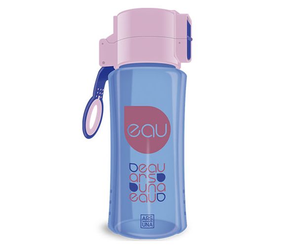 Ars Una: Rózsaszín és kék BPA mentes kulacs 450ml