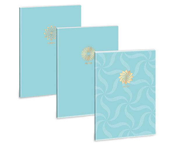 Ars Una: Soft Touch Turquoise Spring extra capse caiet cu puncte A4