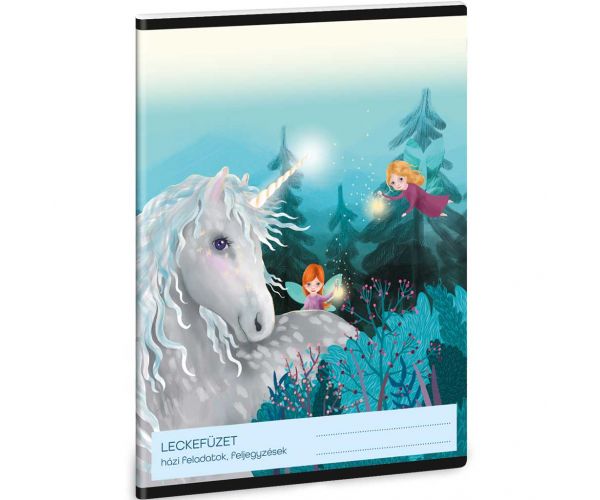Ars Una: Stardust - Unicorn model caiet de teme 38 pagini A5