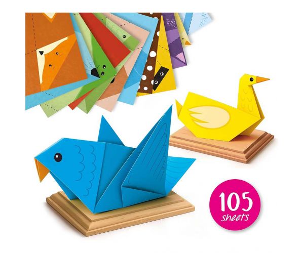 Artă pentru copii: Laborator de origami - Lisciani
