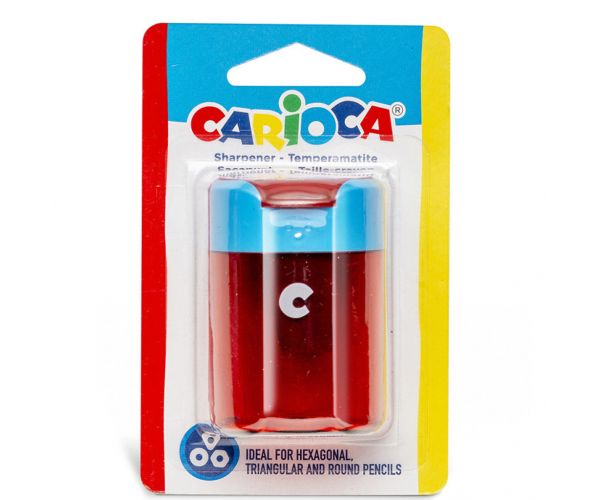 Ascuțitoare cilindrică cu două găuri - Carioca