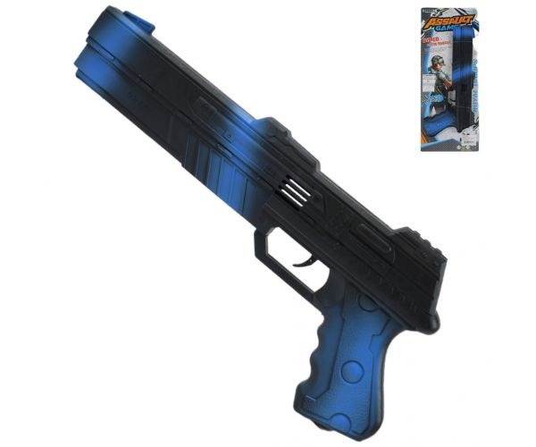 Assault Game: Armă tactică Commando de culoare albastră 30cm