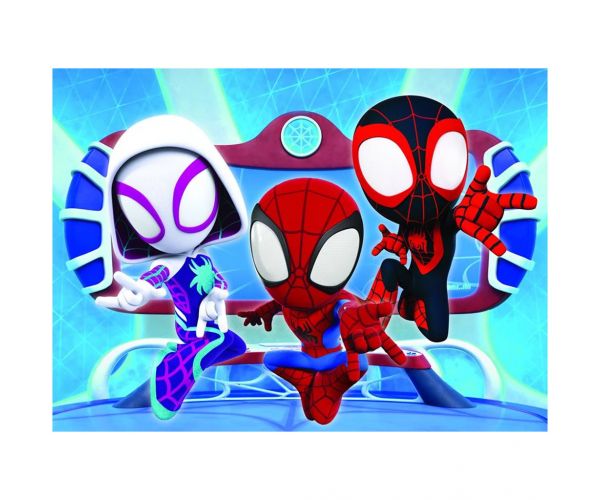 Spidey și prietenii săi în acțiune 30 de piese premium puzzle - Trefl
