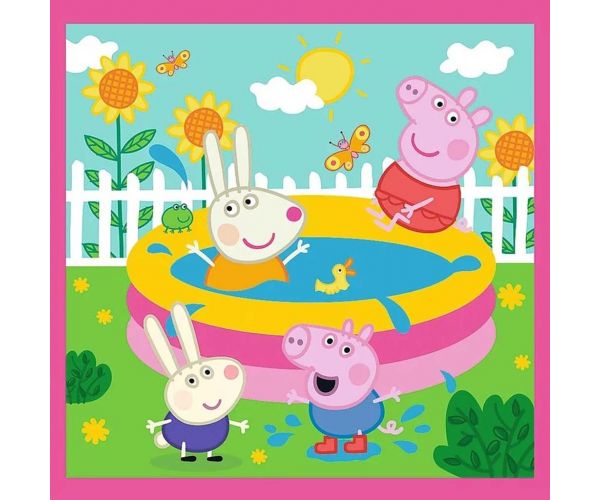 Peppa Porc - 3 în 1 puzzle de 20, 36, 50 de piese - Trefl