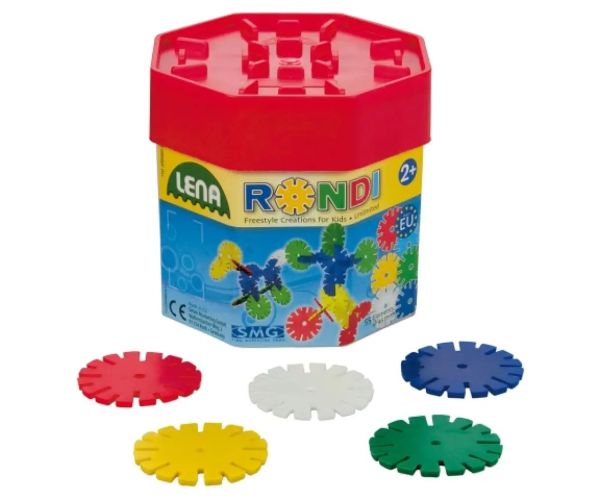 LENA: Set creativ Rondi 45mm 55 bucăţi
