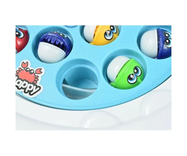 BabyFish: Jucărie electrică de pescuit rotativă Shark cu sunet