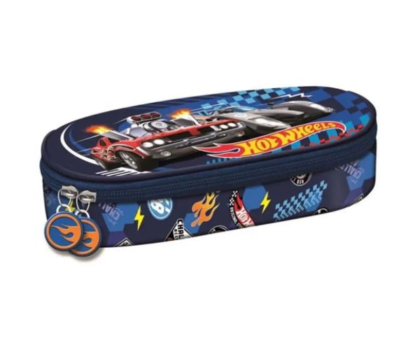 Hot Wheels penar oval culoarea albastră 20,5x5x9,5cm