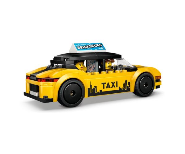 LEGO® City: Taxi galben (60487)