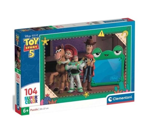 Toy Story 5 104 de piese Supercolor puzzle - Clementoni