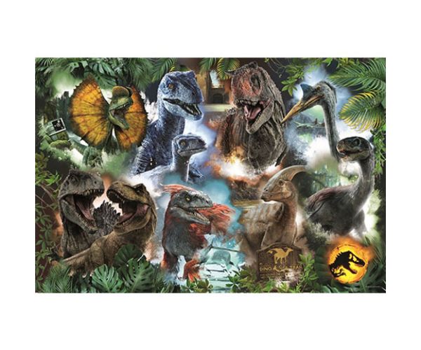 Jurassic World: Dinozauri preferati puzzle 300 bucăți - Trefl
