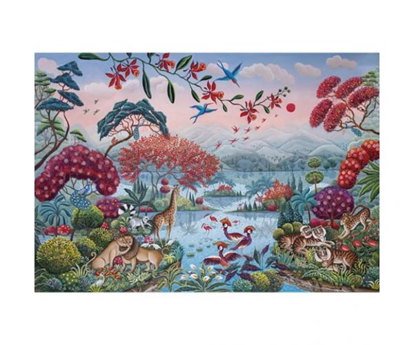 Jungla pașnică HQC puzzle 2000 bucăți - Clementoni