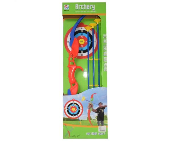 Set arc cu săgeți și ventuză în două versiuni, 71cm