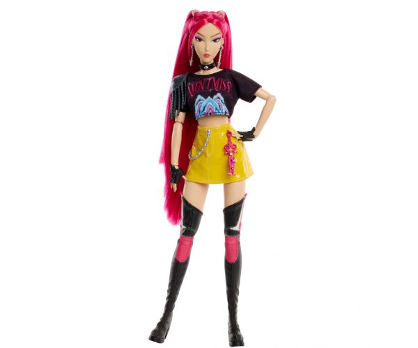 K-Pop Demonii Vânătorii: Mira păpușă de modă cu armă – Mattel